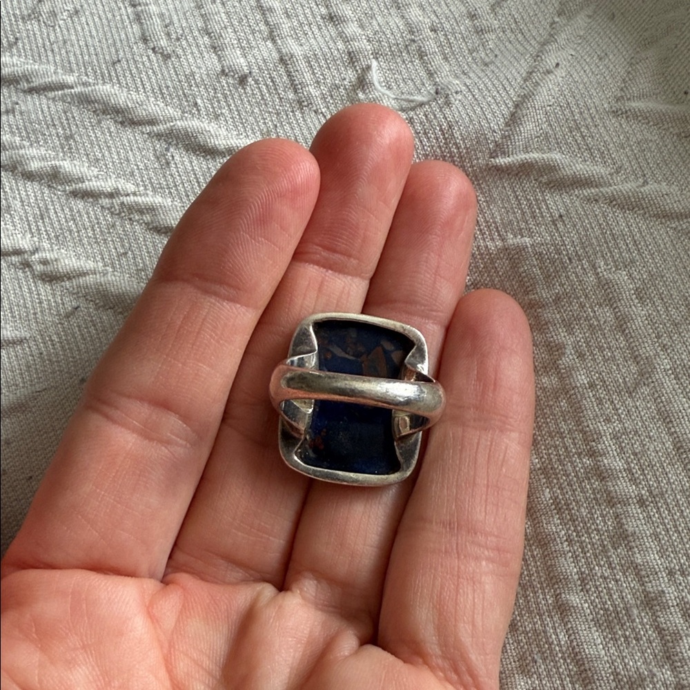 Sodalite ring - Picture 4 of 4
